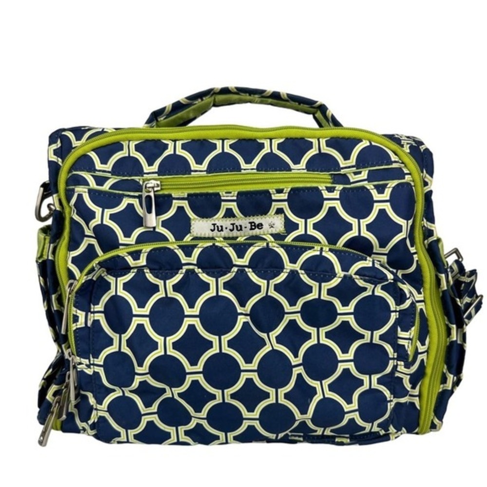 Ju Ju Be JJB Be Prepared Diaper‎ Blue Green Bag Royal Envy Tote Backpack